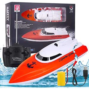 BESWORLDS RC Boat for Pool