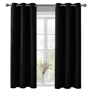 Deconovo Solid Thermal Blackout Curtains